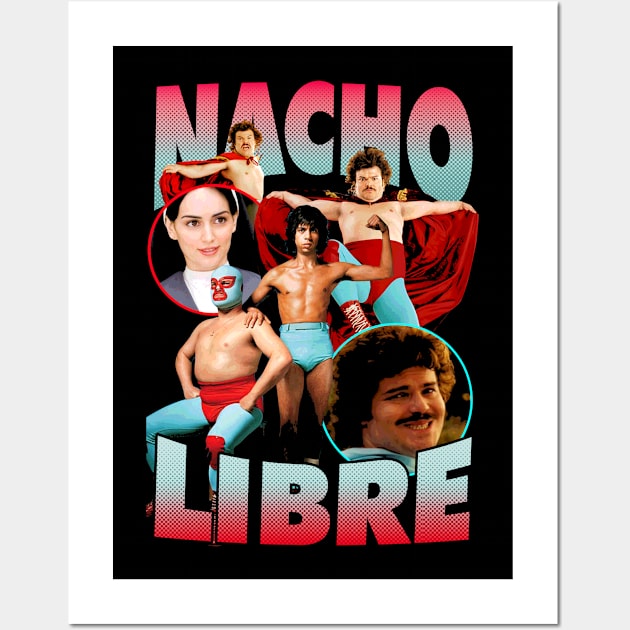 NACHO LIBRE VINTAGE Wall Art by 10thstreet